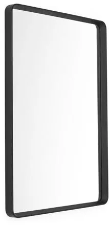 Audo Norm Væg Spejl Rektangulær Sort